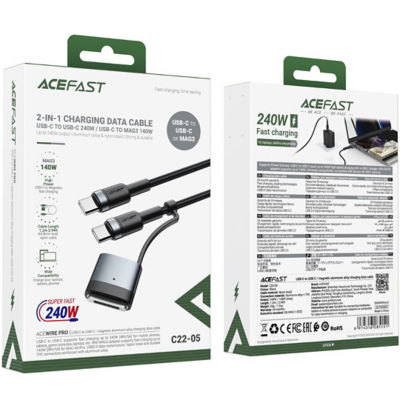 Acefast C22-05 MAG3 2-in-1 Charging Data Cable 5
