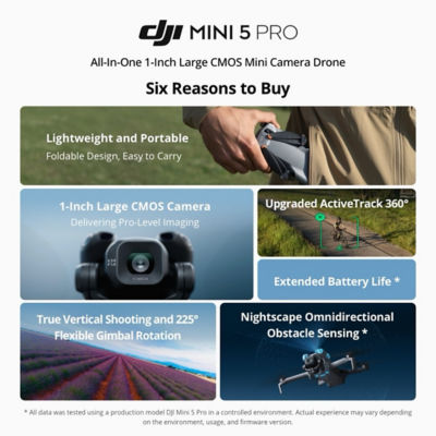 DJI Mini 5 Pro Fly More Combo Plus (DJI RC 2) 14