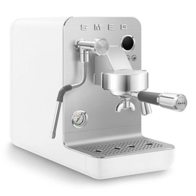 SMEG EMC02WHMUK Semi-professional Espresso Coffee Machine in Matte White 3