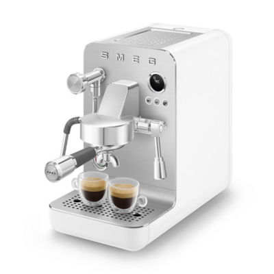 SMEG EMC02WHMUK Semi-professional Espresso Coffee Machine in Matte White 5