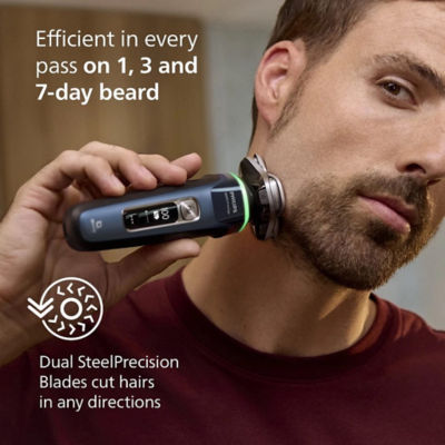 Philips i9000 Prestige Wet & Dry Electric Shaver with SkinIQ 7