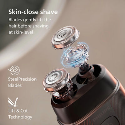 Philips Shaver 500 Series Wet & Dry Electric Compact Shaver 7