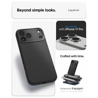 Spigen iPhone 17 Pro Case 6.3" Liquid Air 2