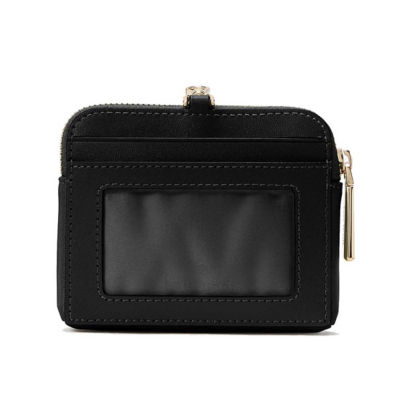KATE SPADE Carter Nylon Card Case Lanyard Black KL878 3