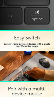 Logitech Signature Solar+ Wireless Keyboard – Graphite 7