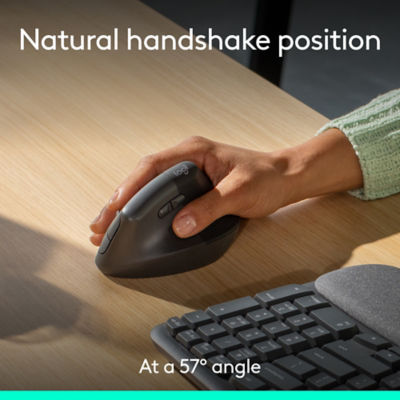 Logitech Wave Keys + Lift Combo – Ergonomic Wireless Keyboard & Mouse 5