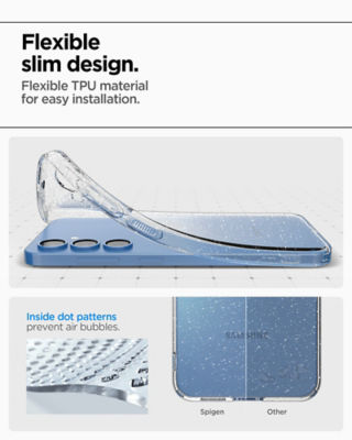 Spigen Samsung S25+ Case Liquid Crystal Glitter - Crystal Quartz 6