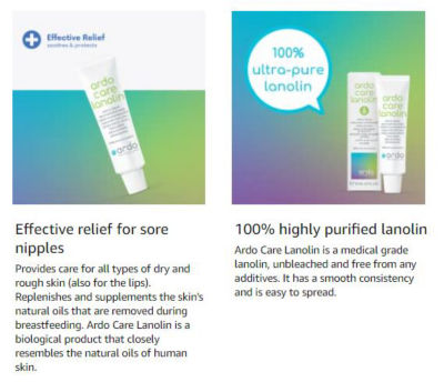 ARDO Care Lanolin Nipple Cream - 10ml 11