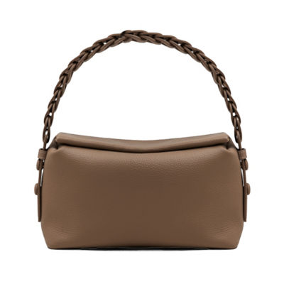 PAZZION Thanee Slouchy Chained Leather Handbag 1