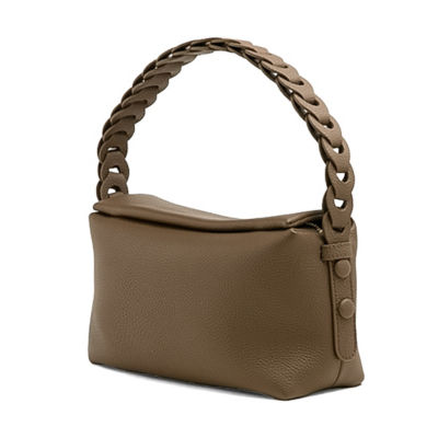 PAZZION Thanee Slouchy Chained Leather Handbag 3