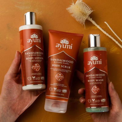 Ayumi Relaxing Sandalwood & Ylang Ylang Body Wash 250ml 5