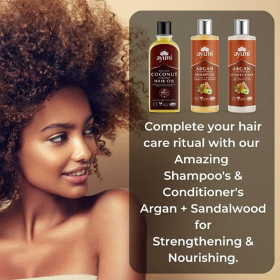 Ayumi Organic Coconut Enriched Hair Oil 150ml 6