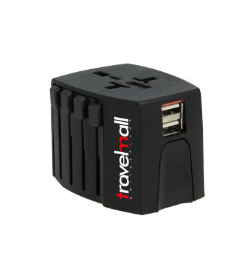TRAVELMALL Dual USB Worldwide Travel Adaptor Set 7