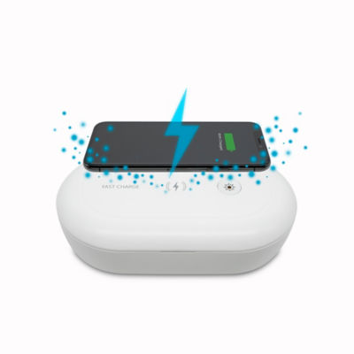 TRAVELMALL XL Multi-Functional UV Steriliser Station With 10W Qi Wireless Charger 4