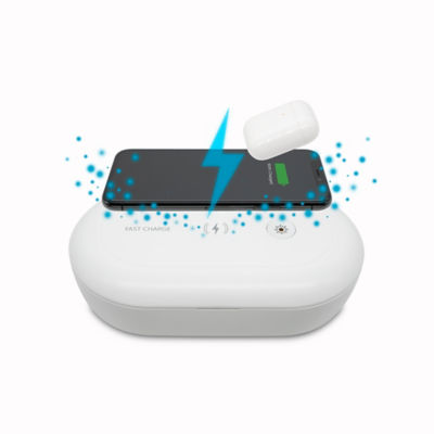 TRAVELMALL XL Multi-Functional UV Steriliser Station With 10W Qi Wireless Charger 5