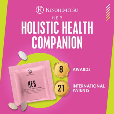 KINOHIMITSU [Bundle of 2] Kinohimitsu 3-in-1 Supplement Her 14's 3