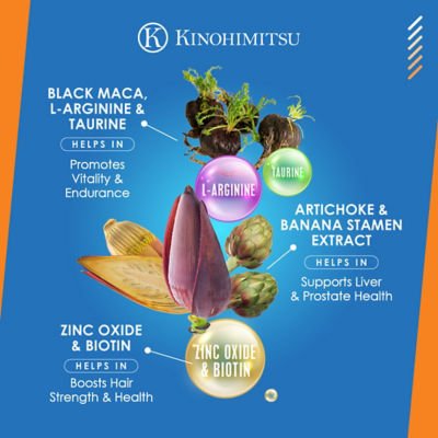 KINOHIMITSU [Bundle of 2] Kinohimitsu 3-in-1 Supplement His 14's 4