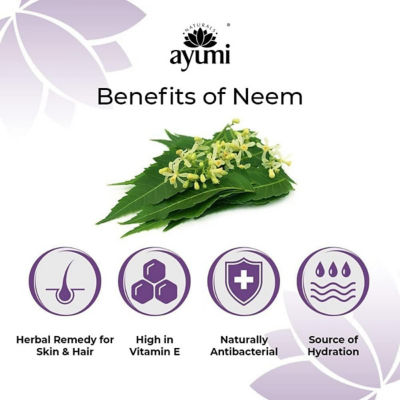 Ayumi Neem & Tea Tree Body Scrub 200ml 3
