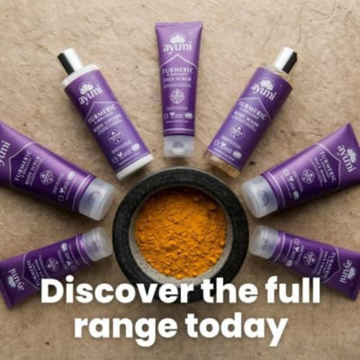 Ayumi Turmeric & Papaya Body Scrub 200ml 6