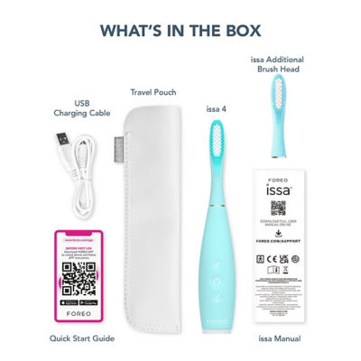 FOREO 斐珞尔逸萨 4 代智能复合硅胶牙刷水雾蓝 6