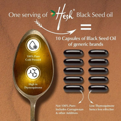 Ayumi Hesh Health Care 100% Pure Virgin Black Seed Oil 100ml 4