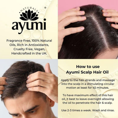 Ayumi Bio Active Scalp Anti-dandruff Hair Oil 100ml 3