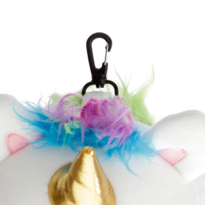 TRAVELMALL 3D Unicorn Plush Travel Pillow & Eye Mask Set 5