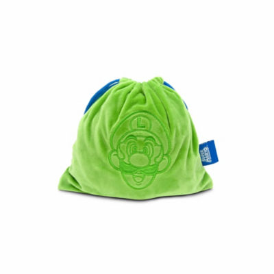TRAVELMALL Nintendo Super Mario Luigi 3D Pump Neck Pillow with Hood 3