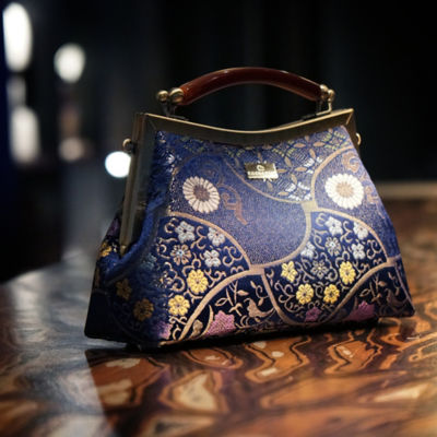 COCOONESE Amber Resin Top Handle Bag - Dahlia 5