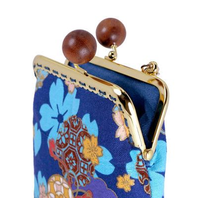 COCOONESE Cell Phone Purse - Sakura Clouds (Blue) 3