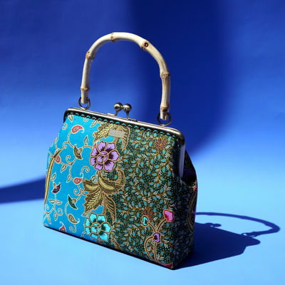 COCOONESE Bamboo Top Handle Bag - Earth 4