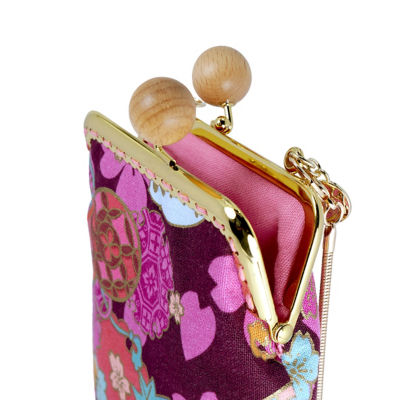 COCOONESE Cell Phone Purse - Sakura Clouds (Pink) 3