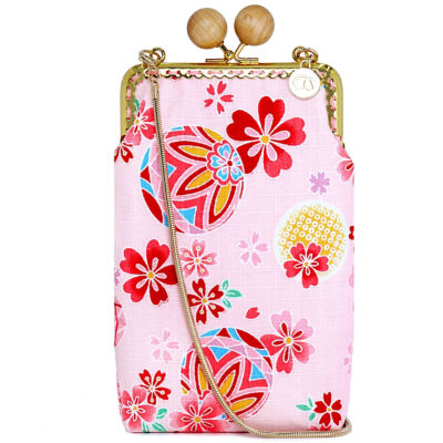 COCOONESE Cell Phone Purse - Embroidery Ball 1