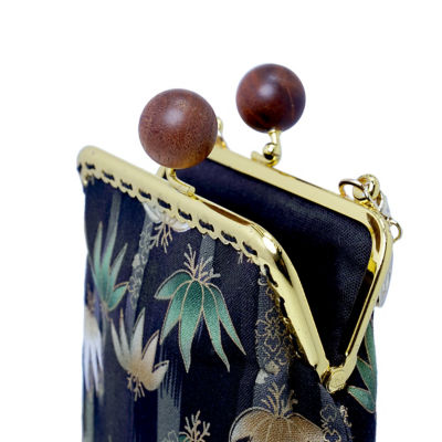 COCOONESE Cell Phone Purse - Bamboo Forest (Black) 3