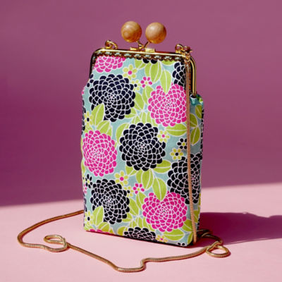 COCOONESE Cell Phone Purse - Fragrant Garden 4