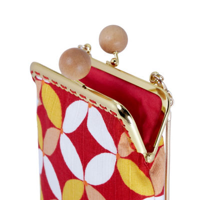 COCOONESE Cell Phone Purse - Seven Treasures (Red) 3