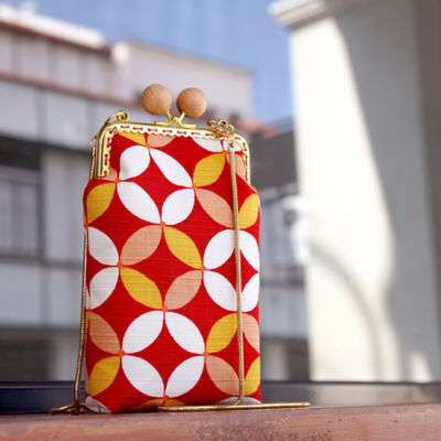 COCOONESE Cell Phone Purse - Seven Treasures (Red) 4