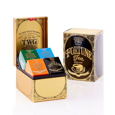 Buy TWG Tea | Fortune Tea Music Box Gift Set (Box of 4 Mini Tea
