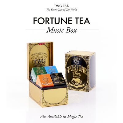 Buy TWG Tea | Fortune Tea Music Box Gift Set (Box of 4 Mini Tea