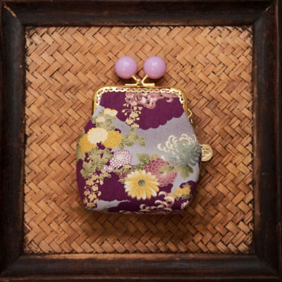 COCOONESE Clutch Purse - Coreopsis River (PURPLE) 4