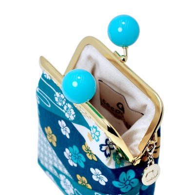 COCOONESE Clutch Purse - Diamond Sapphire 3
