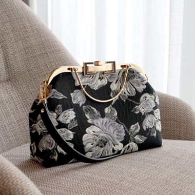 COCOONESE Clasp Shoulder Bag - Rose Moss 8