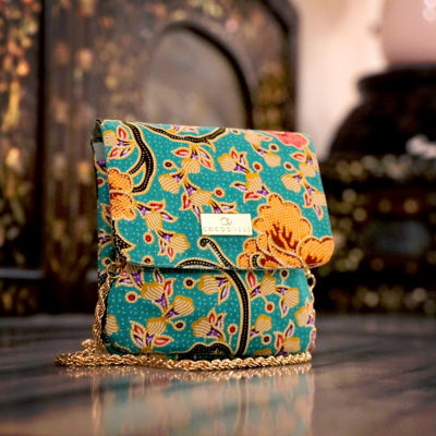 COCOONESE Clasp Wallet - Mandala (GREEN) 6