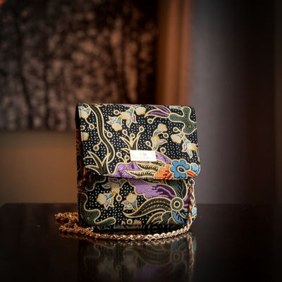 COCOONESE Clasp Wallet - Mandala (BLACK) 5