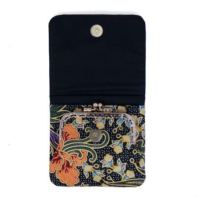 COCOONESE Clasp Wallet - Mandala (BLACK) 8