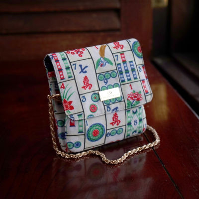 COCOONESE Clasp Wallet - Mahjong 7