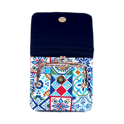 COCOONESE Clasp Wallet - Peranakan Tiles 3