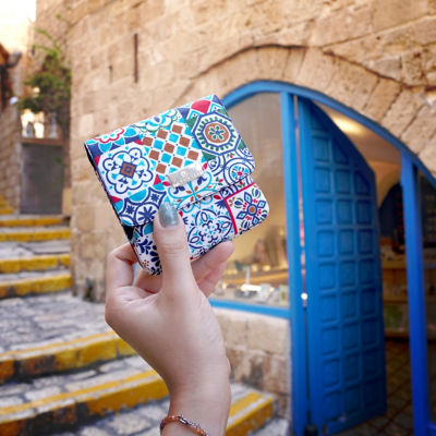 COCOONESE Clasp Wallet - Peranakan Tiles 6