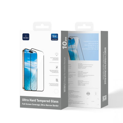 WiWU iPhone 17 Pro Max Crystal Tempered Glass Screen Protector (10PCS) 2