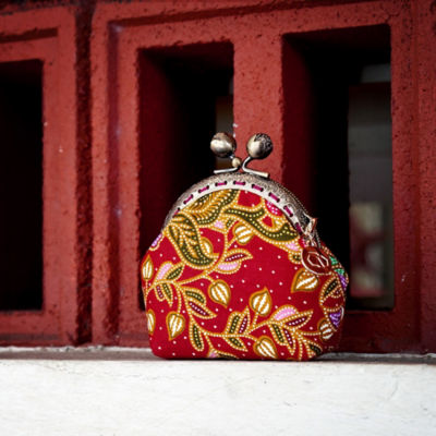 COCOONESE Clutch Purse Mini - Ploto (Red) 4
